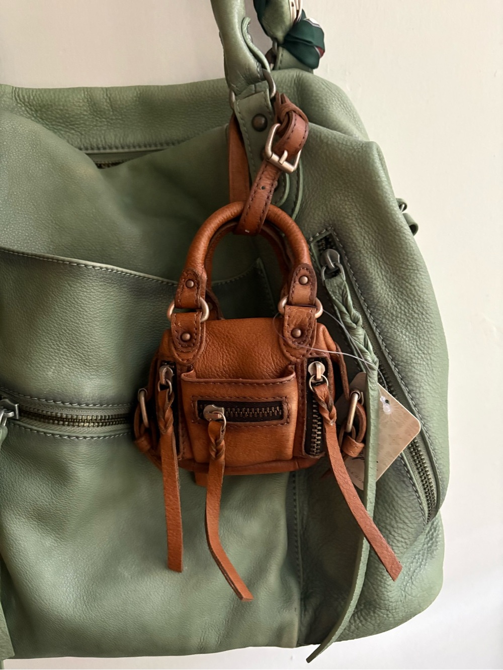 We The Free Micro Emerson Mini Bag🔥Saddle• New with tags! - Picture 11 of 15